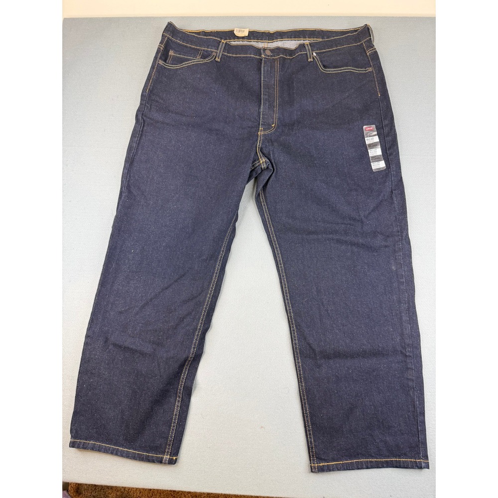 Levi's 550 Relaxed Fit Jeans Mens‎ 46x29 Dark Wash Big & Tall Stretch Denim
